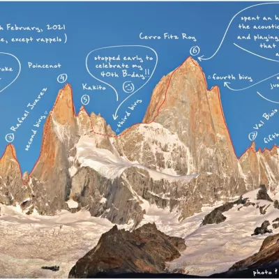 First Solo of Fitz Roy Traverse, an Extraordinary Feat by Sean Villanueva O’Driscoll First Solo of Fitz Roy Traverse, an Extraordinary Feat by Sean Villanueva O’Driscoll